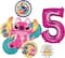 Lilo & Stitch Angel Birthday Foil Balloon Bouquet